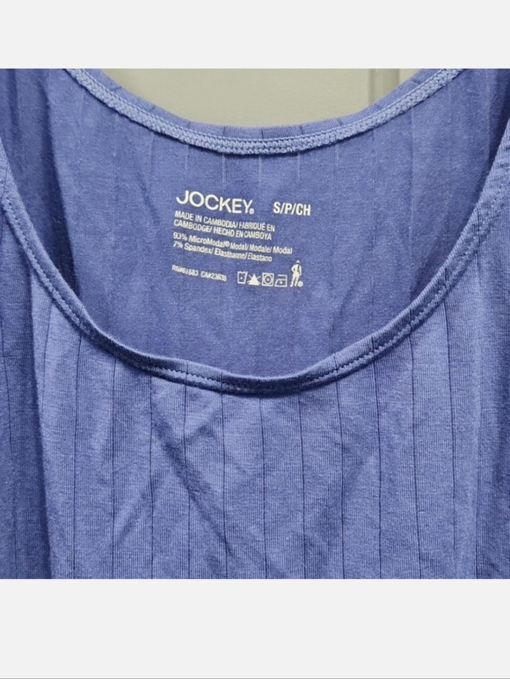 Jockey Purple Lavender Lilac Tank Top small